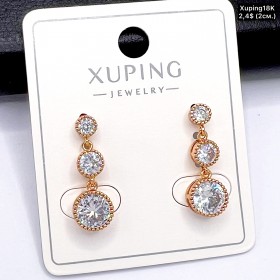 Сережки Xuping18К 20207 ( 2 см)